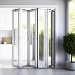 120"x96" Custom Energy Efficient Aluminum Bifold Door