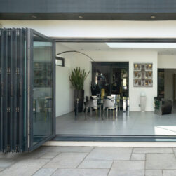 240"x96" Custom Energy Efficient Aluminum Bifold Door