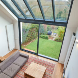 96"x96" Custom Energy Efficient Aluminum Sliding Doors