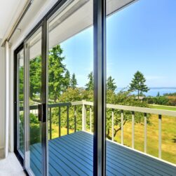 120"x96" Custom Energy Efficient Aluminum Sliding Doors