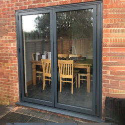 72"x80" Custom Energy Efficient Aluminum Bifold Door