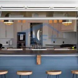 48x42 Custom Energy Efficient Aluminum Folding Up Window