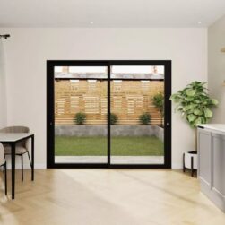 144"x96" Custom Energy-Efficient Aluminum Sliding Doors