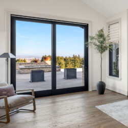 Aluminum Sliding Door 60″Wx96″H